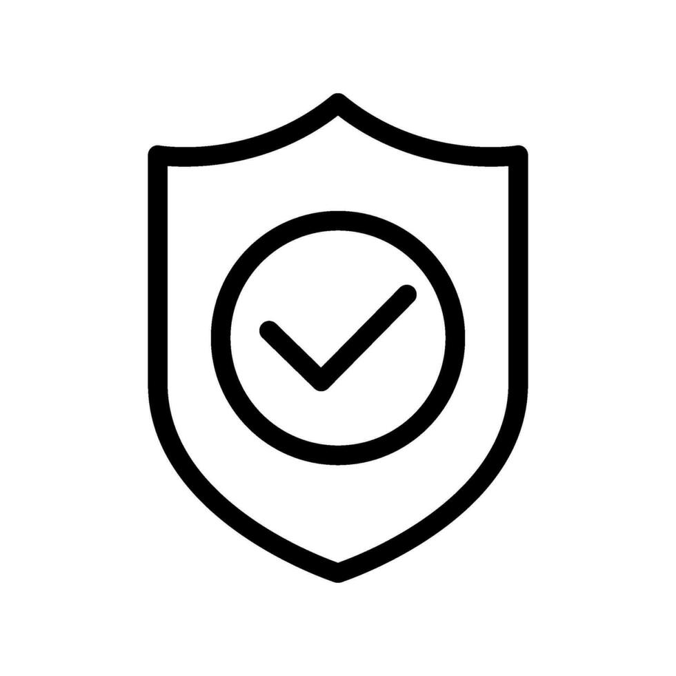 Protection Icon Vector Symbol Design Illustration