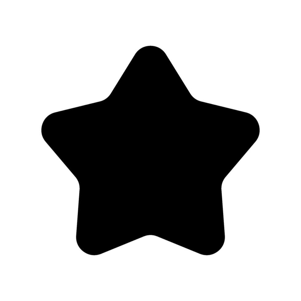 Star Icon Vector Symbol Design Illustration