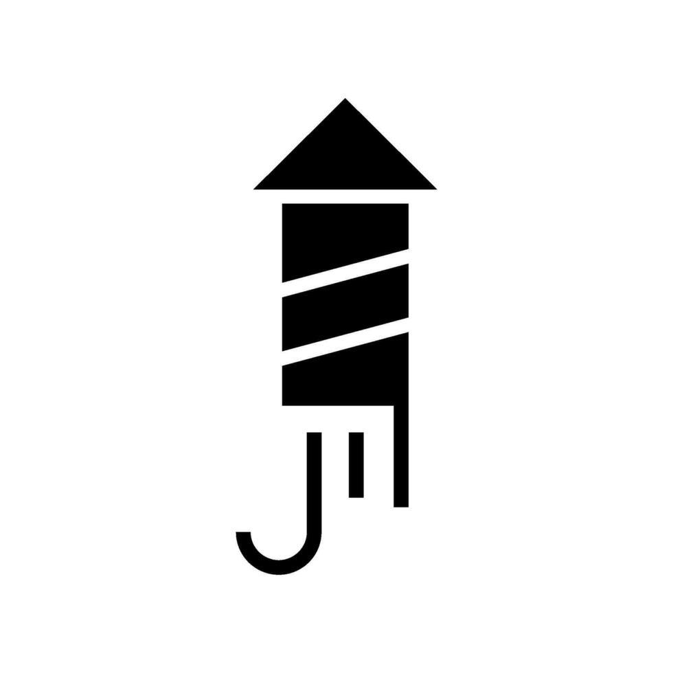Rocket Icon Vector Symbol Design Illustration