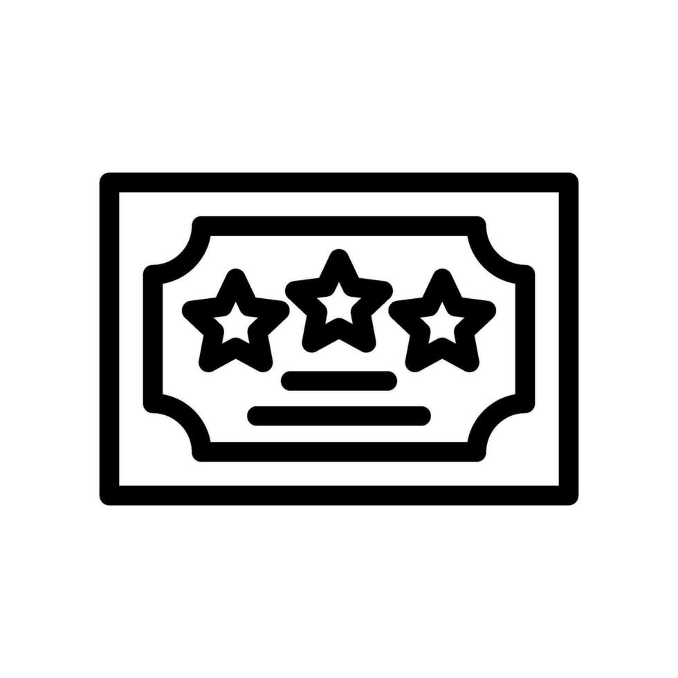 certificado icono vector símbolo diseño ilustración