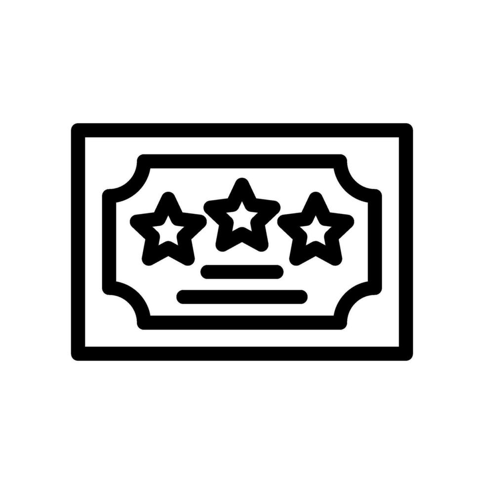 Certificate Icon Vector Symbol Design Illustration