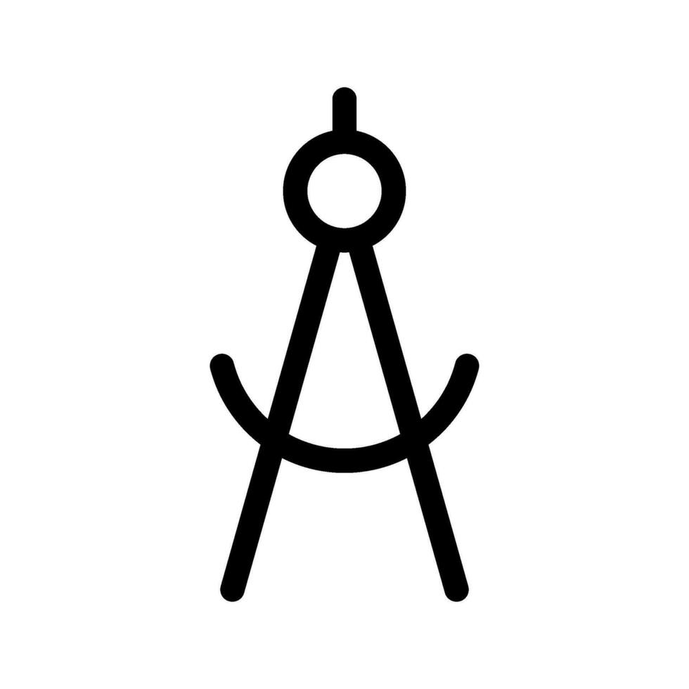 Compass Icon Vector Symbol Design Illustration