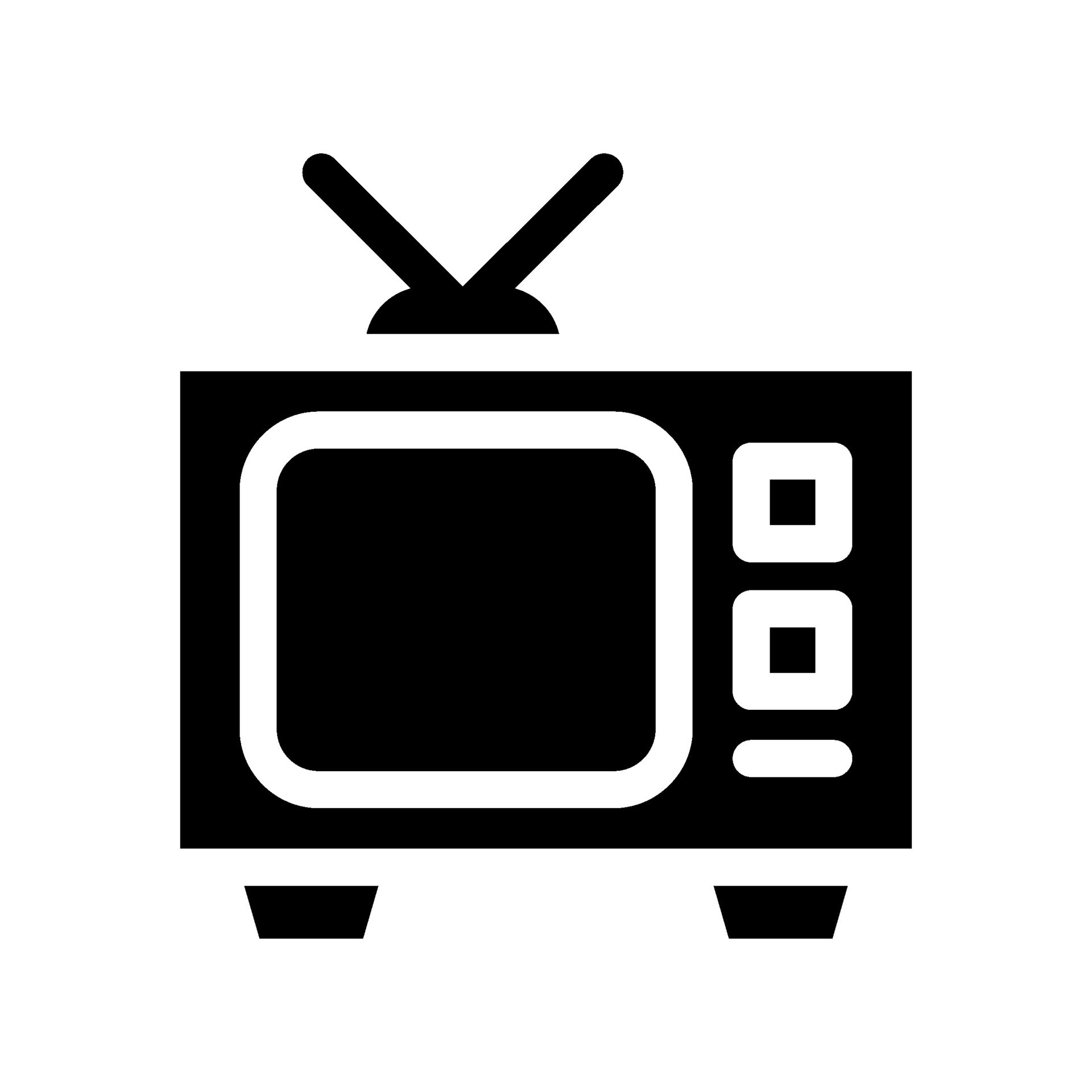 Tv Icon Vector Symbol Design Illustration 26219906 Vector Art at Vecteezy