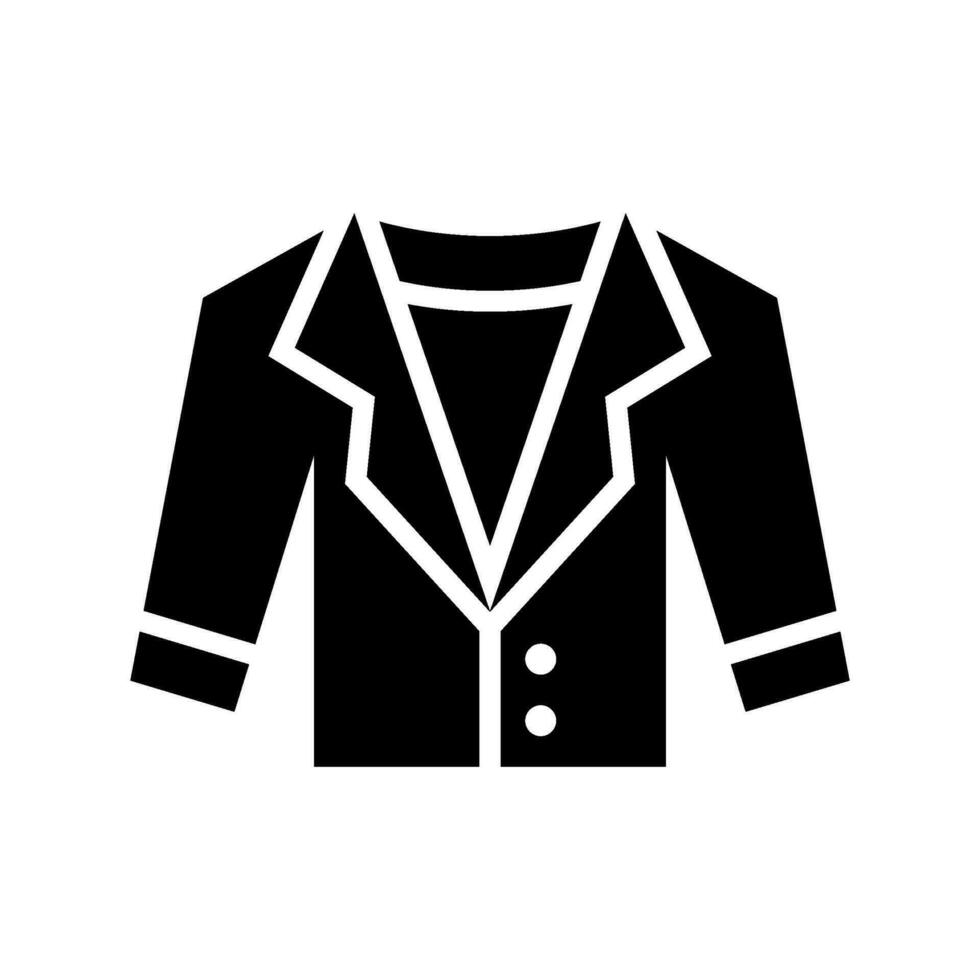 Male Suit Icon Vector Symbol Design Illustration