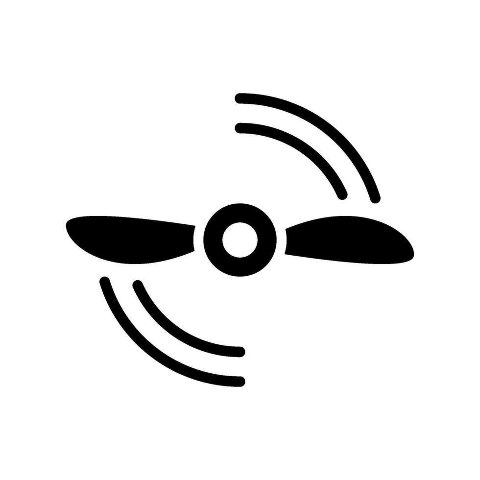 Propeller Icon Vector Symbol Design Illustration