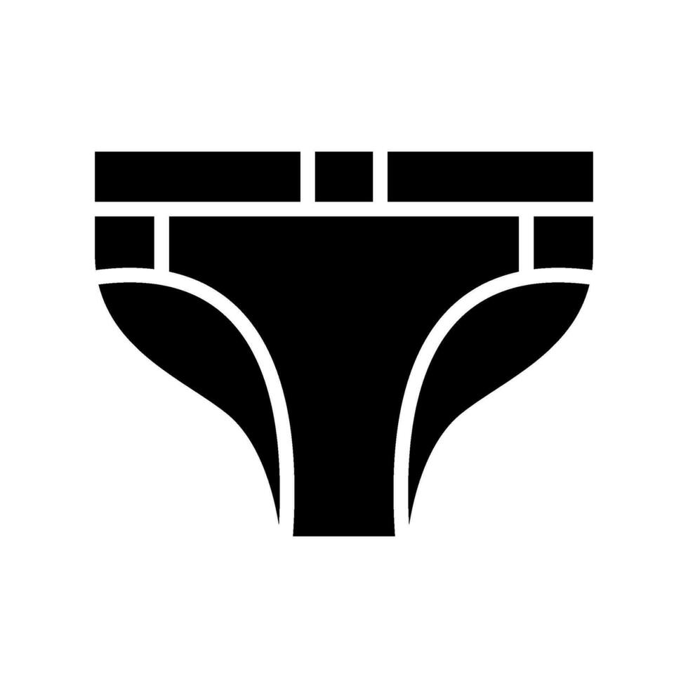 ropa interior icono vector símbolo diseño ilustración