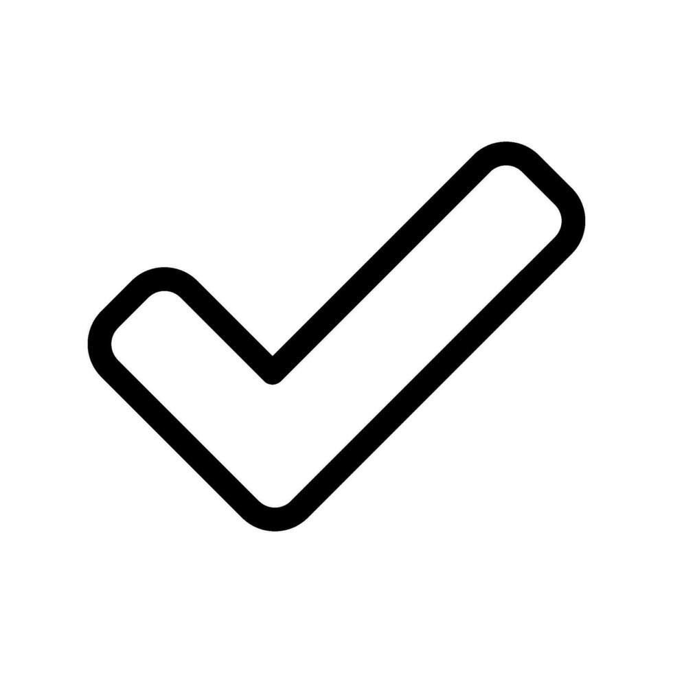 Check Icon Vector Symbol Design Illustration