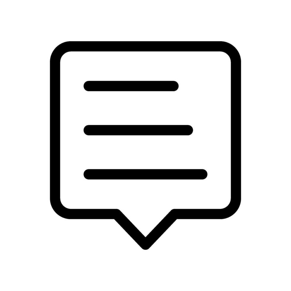 Comment Icon Vector Symbol Design Illustration