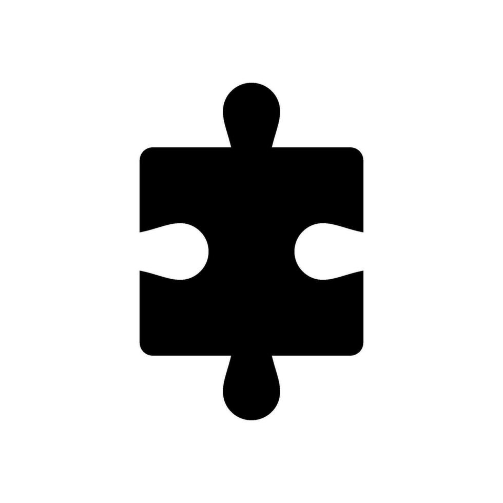 Puzzle Icon Vector Symbol Design Illustration