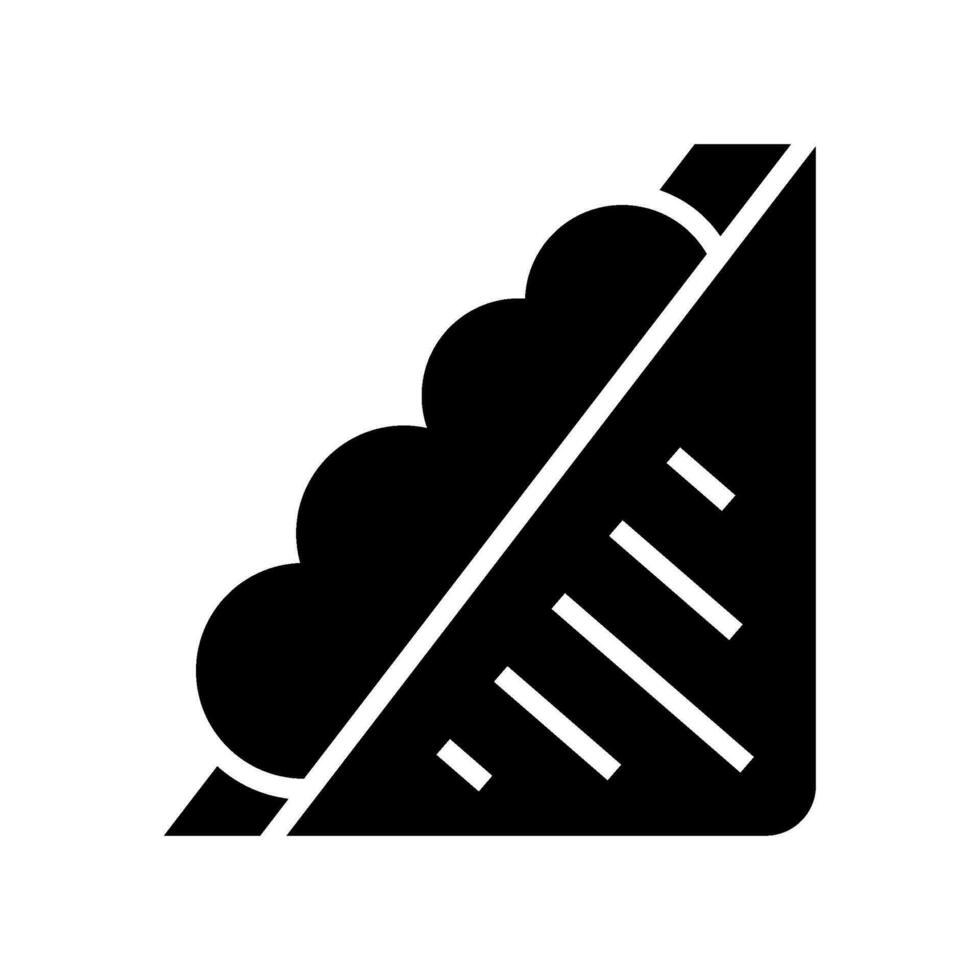emparedado icono vector símbolo diseño ilustración