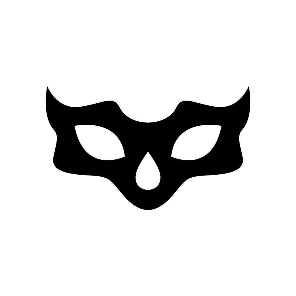 Face Mask Icon Vector Symbol Design Illustration