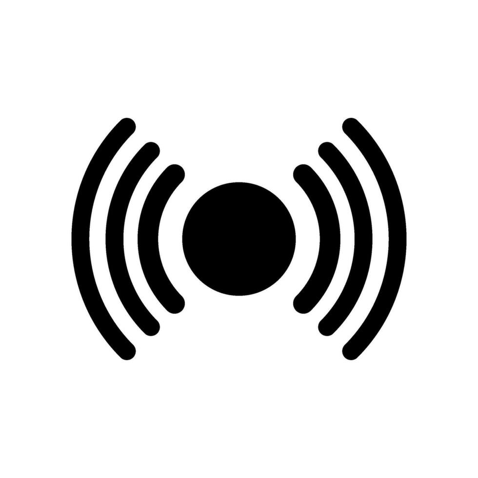 Broadcast Icon Vector Symbol Design Illustration