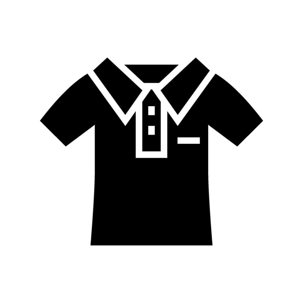 camisa icono vector símbolo diseño ilustración