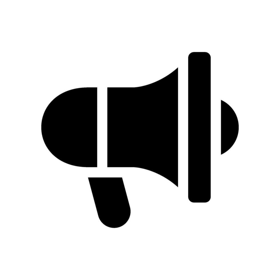 Megaphone Icon Vector Symbol Design Illustration