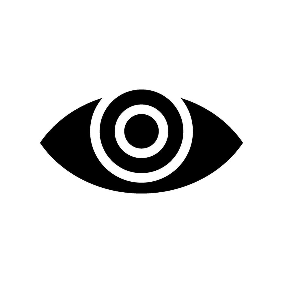 Eye Icon Vector Symbol Design Illustration