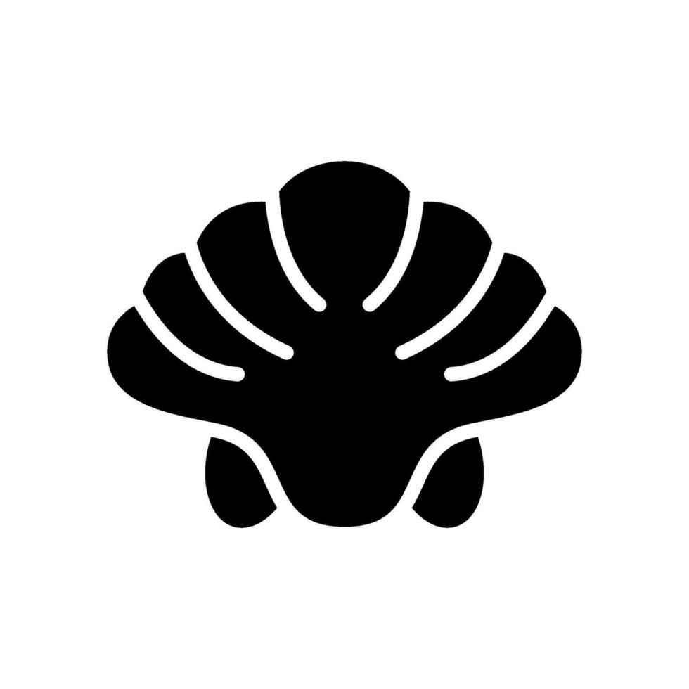 Shell Icon Vector Symbol Design Illustration