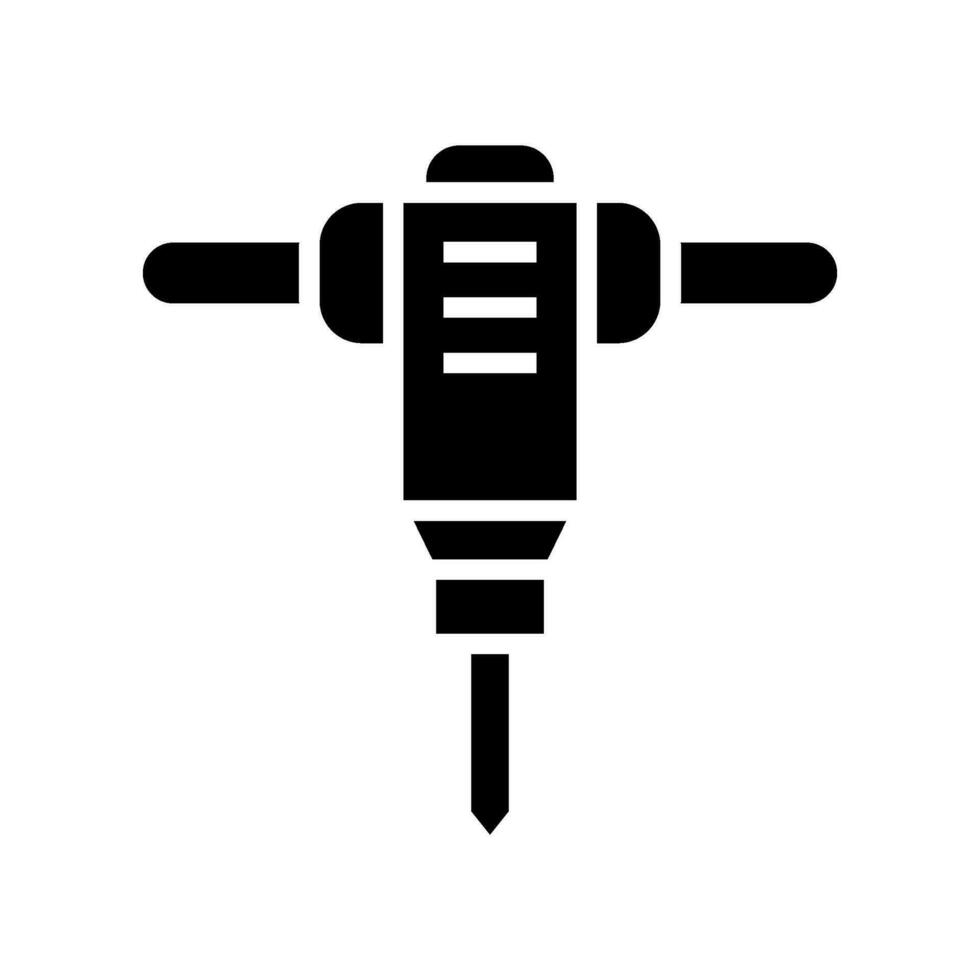 Driller Icon Vector Symbol Design Illustration