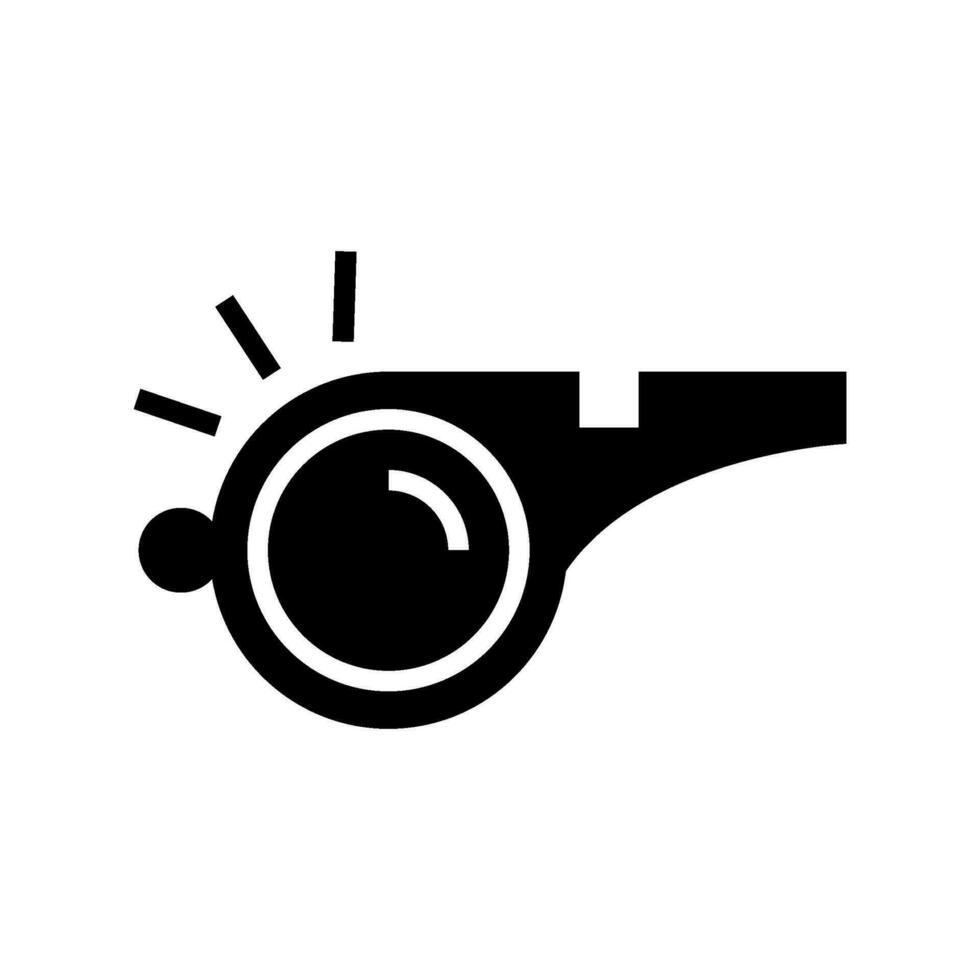 Whistle Icon Vector Symbol Design Illustration