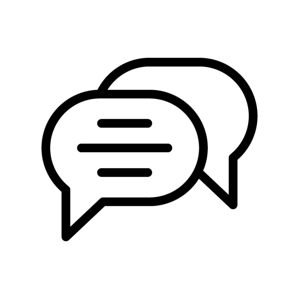 Chat Icon Vector Symbol Design Illustration