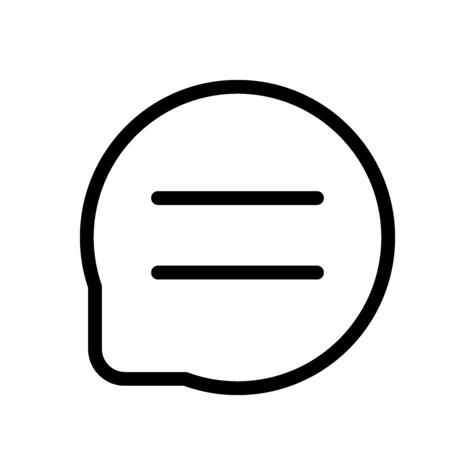 Chat Icon Vector Symbol Design Illustration