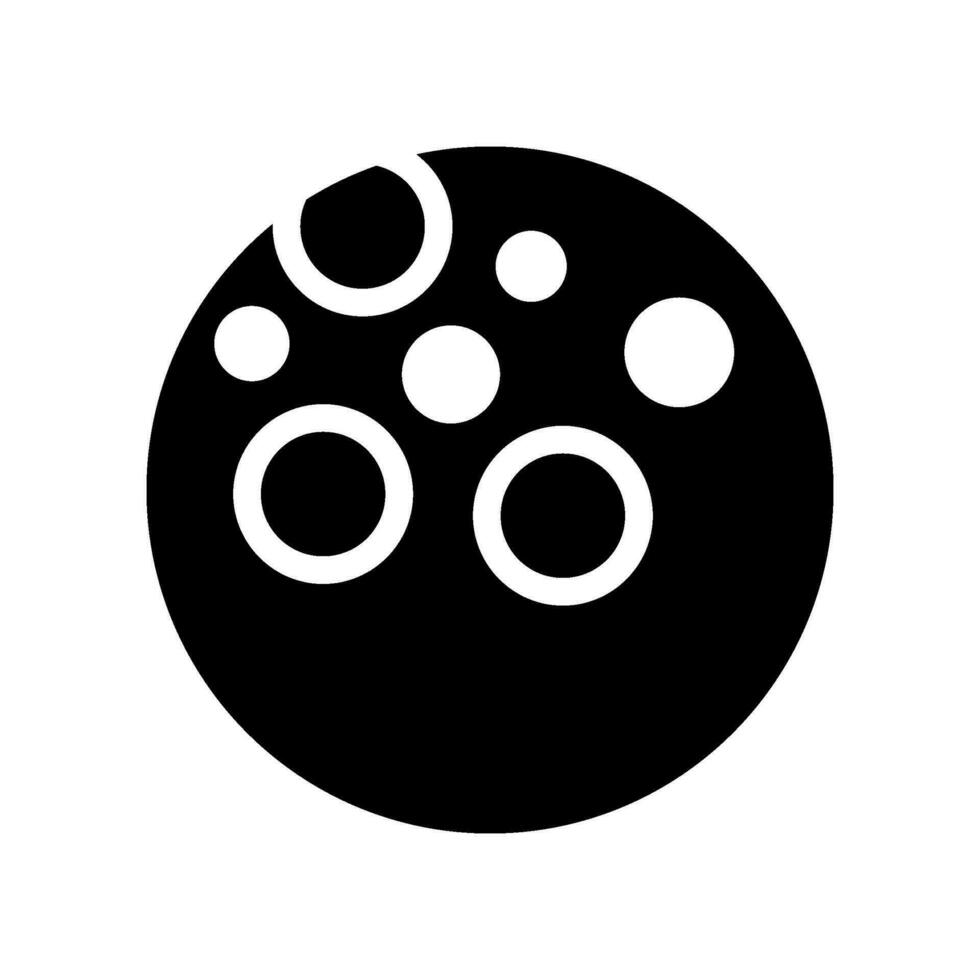 Moon Icon Vector Symbol Design Illustration