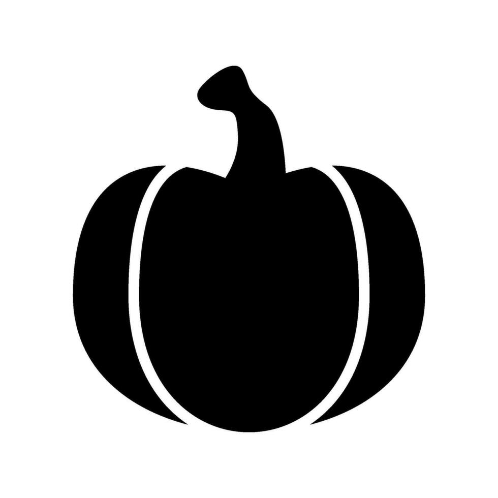 Pumpkin Icon Vector Symbol Design Illustration
