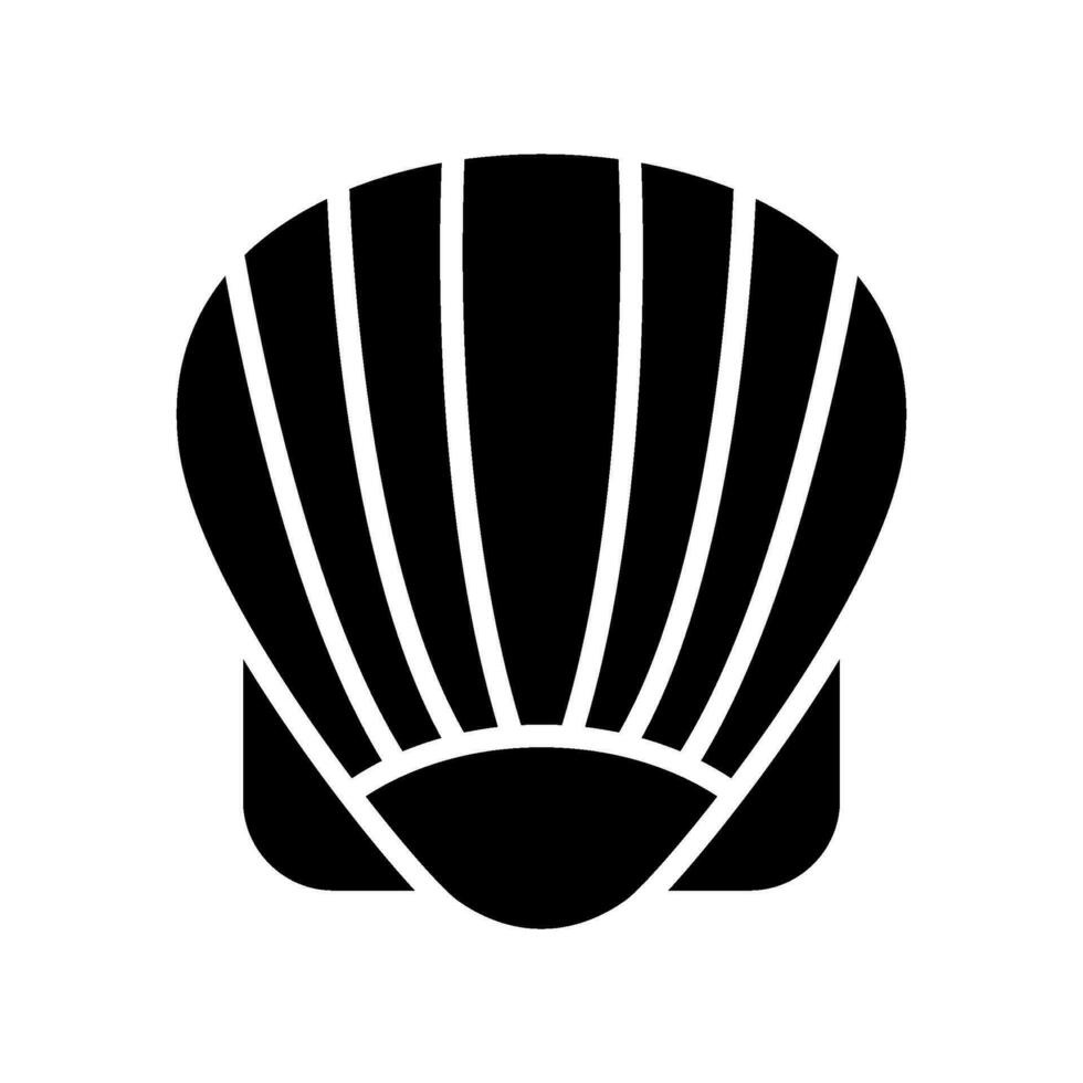 Shell Icon Vector Symbol Design Illustration