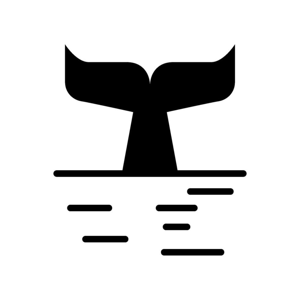 Whale Icon Vector Symbol Design Illustration