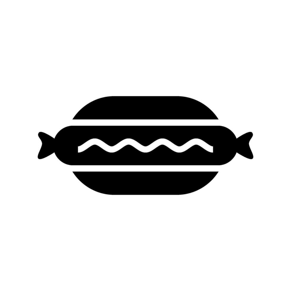 Burger Icon Vector Symbol Design Illustration