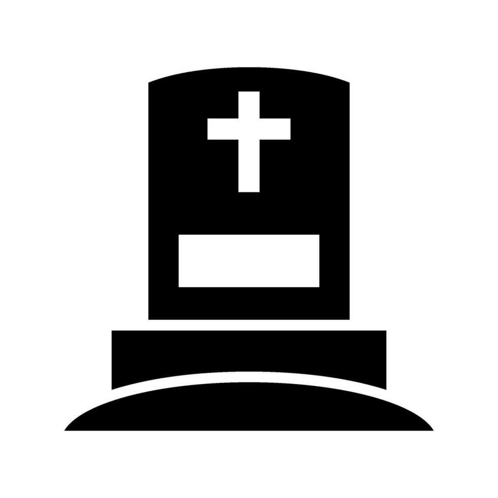 Grave Icon Vector Symbol Design Illustration