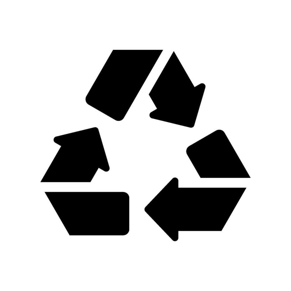 Recycle Icon Vector Symbol Design Illustration