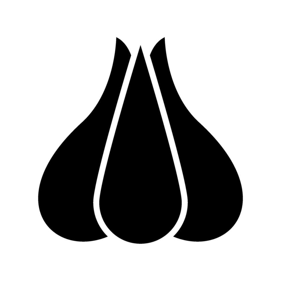 Garlic Icon Vector Symbol Design Illustration