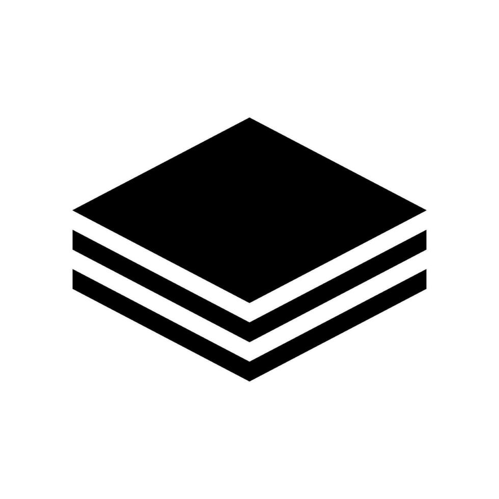 Layers Icon Vector Symbol Design Illustration