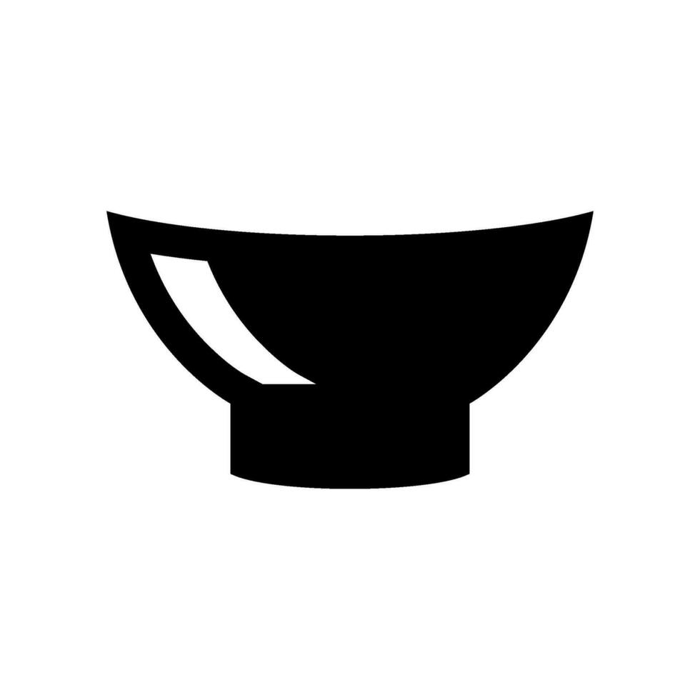 Bowl Icon Vector Symbol Design Illustration