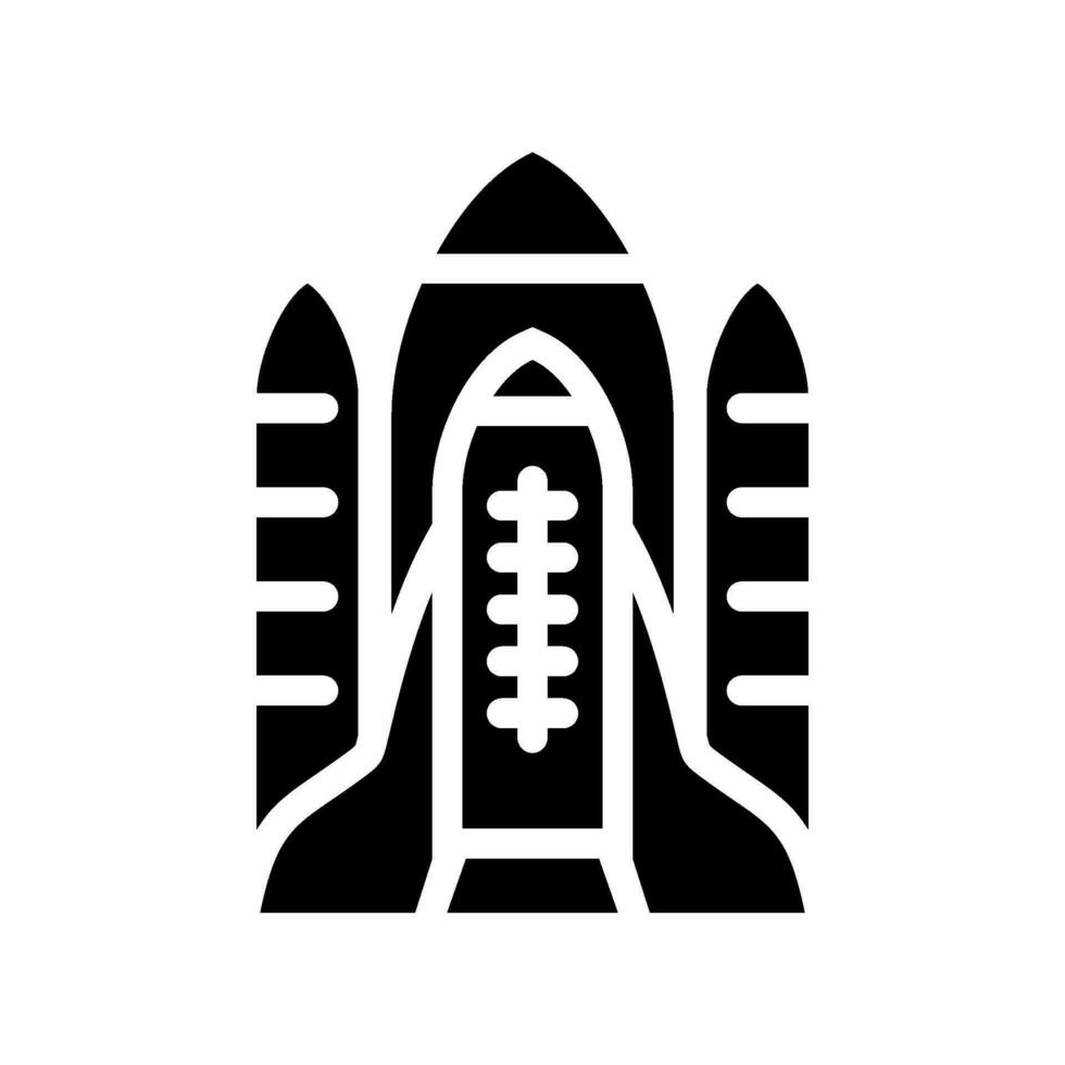 Spaceship Icon Vector Symbol Design Illustration