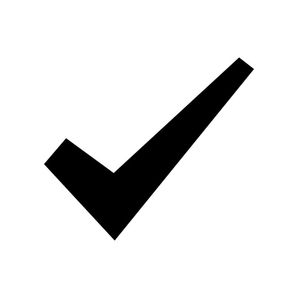 Check Icon Vector Symbol Design Illustration