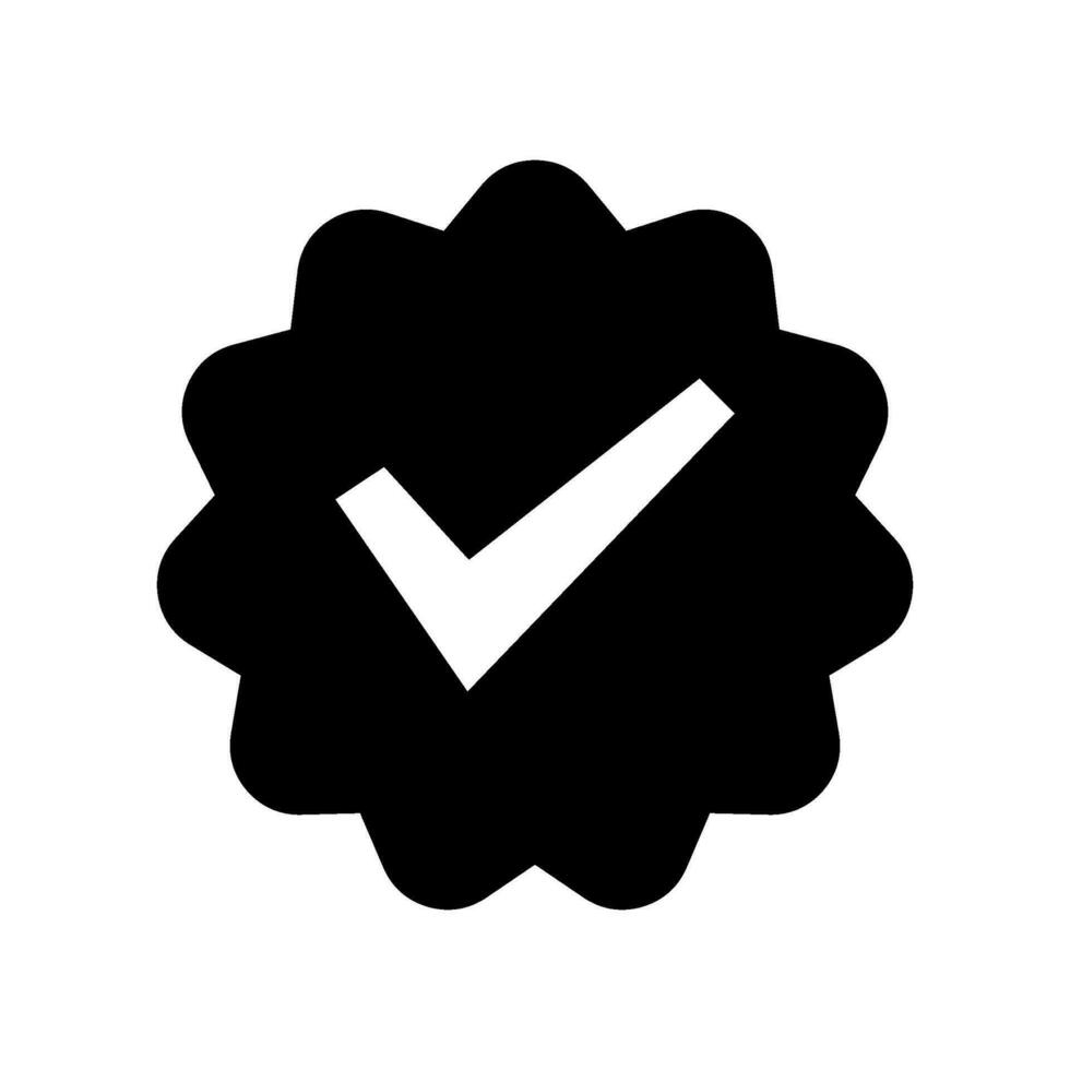 Check Icon Vector Symbol Design Illustration