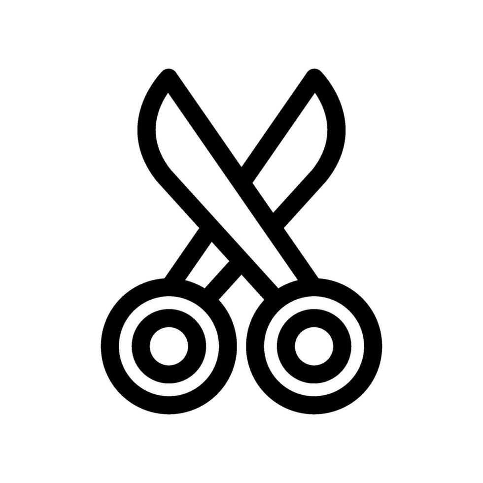 Scissor Icon Vector Symbol Design Illustration