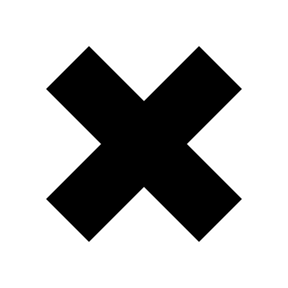 Eliminar icono vector símbolo diseño ilustración