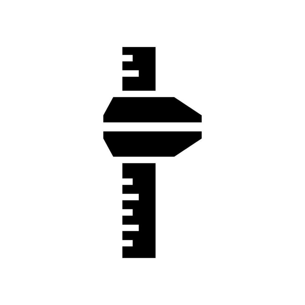 regla icono vector símbolo diseño ilustración