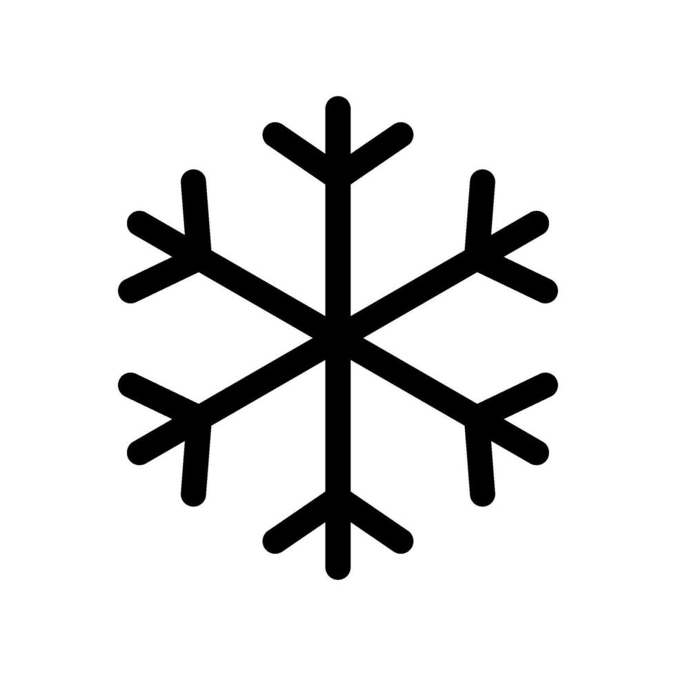 Snow Icon Vector Symbol Design Illustration