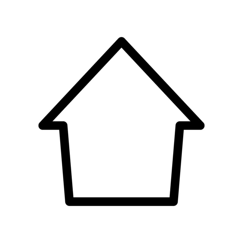 Home Icon Vector Symbol Design Illustration