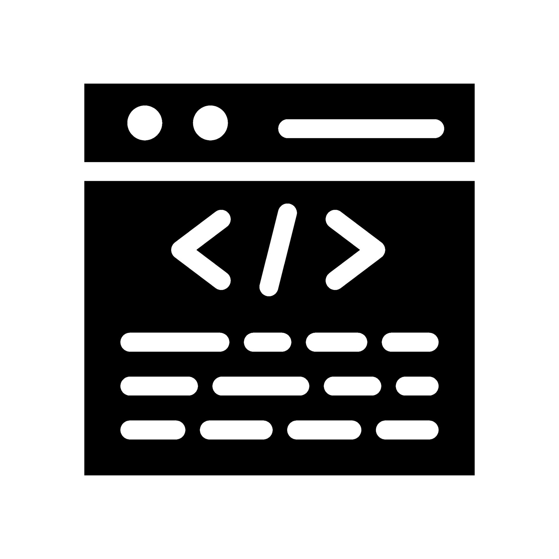 Coding Icon Vector Symbol Design Illustration 26220743 Vector Art at ...