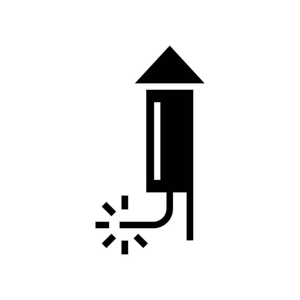 Rocket Icon Vector Symbol Design Illustration