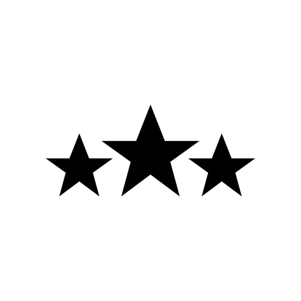 Rating Icon Vector Symbol Design Illustration