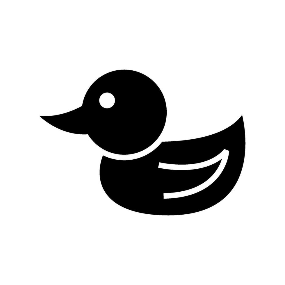 Duck Icon Vector Symbol Design Illustration