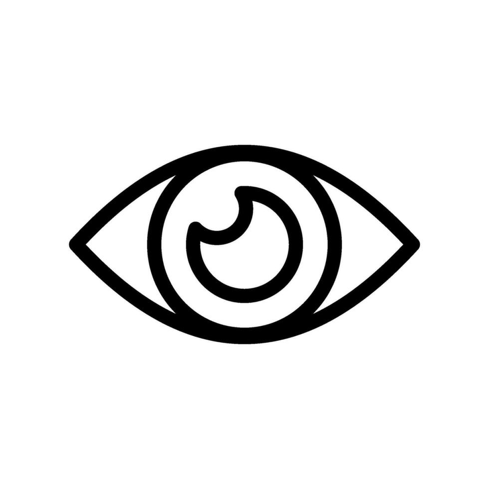 Eye Icon Vector Symbol Design Illustration