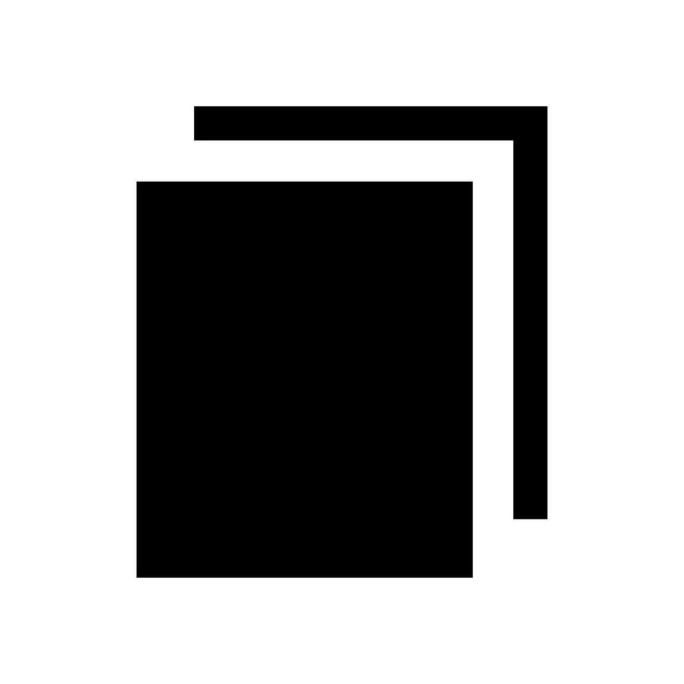 Copy Icon Vector Symbol Design Illustration