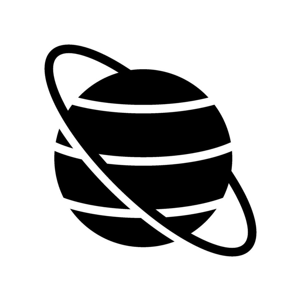 Planet Icon Vector Symbol Design Illustration