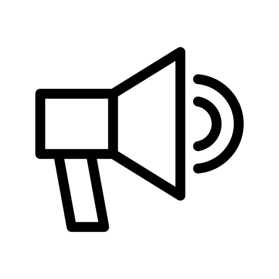 Megaphone Icon Vector Symbol Design Illustration